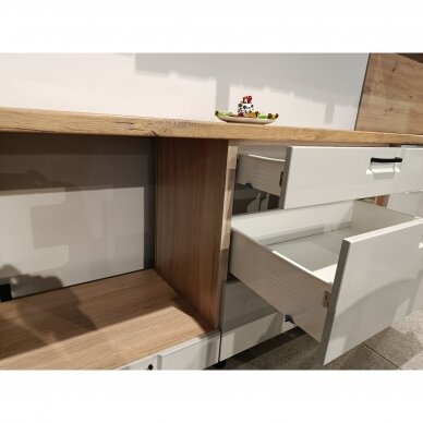 VIRTUVĖS KOMPLEKTAS LATTE 200cm +45cm (Kopija) 4 VIRTUVĖS KOMPLEKTAS LATTE 200cm +45cm (Kopija) 4